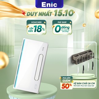 Đèn điều hoà phòng tắm thông minh Enic S100 Mẫu mới đa chức năng đèn, sưởi ấm, thông gió, hút ẩm, quạt mát