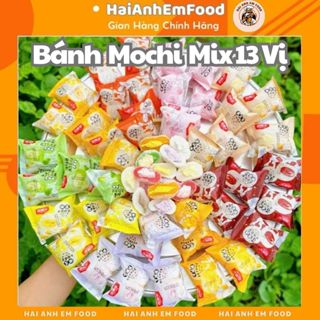   13 Vị  Bánh Mochi Kem Sữa Vị Sầu Riêng  Khoai Môn  Đậu Nành Đủ Vị Bánh Mochi Phủ Dừa Đài Loan Bánh Mochi Kem Lạnh 