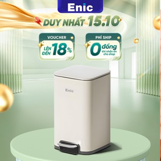 Thùng rác đạp chân Enic RT2, chất liệu thép không 430 chống hoen gỉ, chống mài mòn