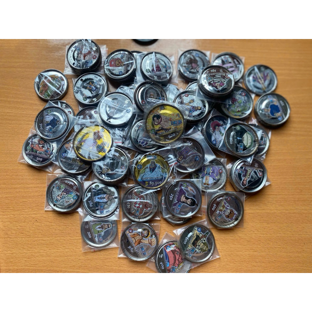 Thẻ Tròn Toonies One Piece Các Mùa