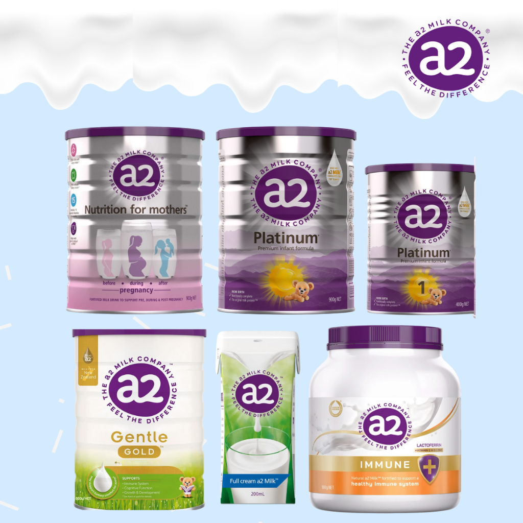 Sữa công thức A2 Platinum Premium/ A2 Immune Lactofferin đủ số 1, 2, 3, 4 lon 900g cho bé từ 0 đến t