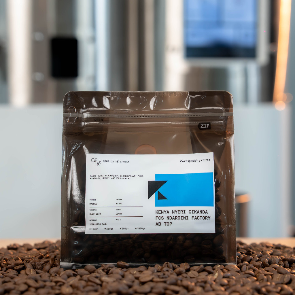 Cà phê đặc sản Kenya Nyeri Gikanda FCS – Ndaroini Factory AB Top