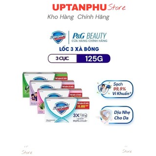  COMBO 3 Cục Xà Bông Cục Safeguard Diệt Khuẩn 115g 1 cục  
