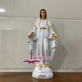 Tượng Đức Mẹ Ban ơn 45cm cao cấp