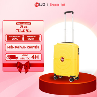 Vali Kéo LUG S20/S24/S28 PP04 Nhựa PP Chống Bể Vỡ, Dây Kéo Đôi Chống Rạch Trộm