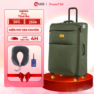 Vali Vải Siêu Nhẹ, Siêu To LUG IT12-2894E08 Size 20/ Size 25/ Siz31: Vải Polyester 100% Từ Chai Nhựa Thải Tái Chế Sau