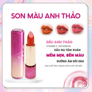 [0% Khô Môi - Hợp mọi tone da] Son Lì Anh Thảo Không Chì, Thiên Nhiên GUO 5gr - GUO Lip Color Matte
