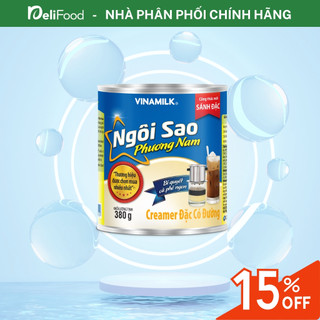 Sữa Đặc Ngôi Sao Phương Nam – Lon 380g, Ngậy Béo, Pha Trà & Làm Bánh