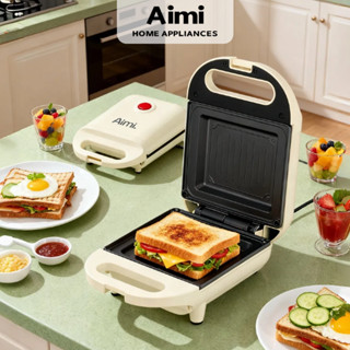  Máy Nướng Bánh Mì Sandwich Máy Nướng Bánh đa Năng Làm đồ ăn Sáng Tiện Lợi 650W bánh mì sandwich máy làm bánh kẹp 