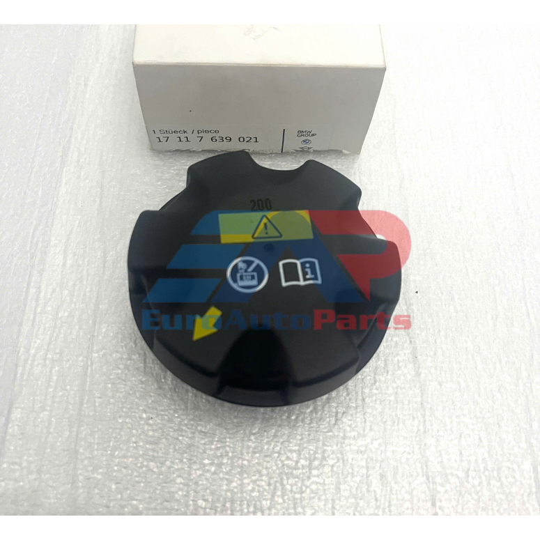 Nắp bình nước phụ BMW X5 E70 X6 E71 máy N52 N55 N63 N62, Mã: 17117639021