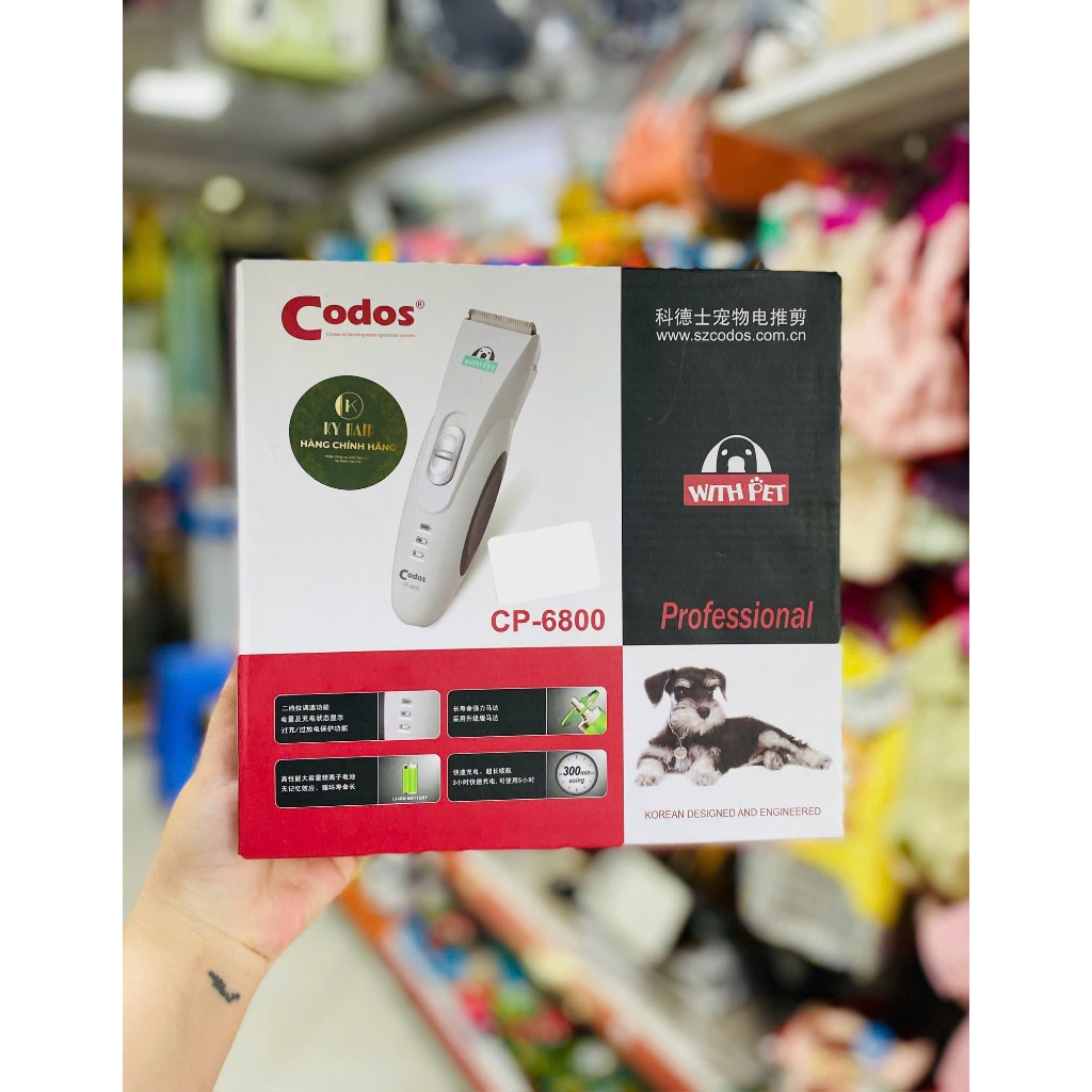 tông đơ codos 6800 mẫu mới