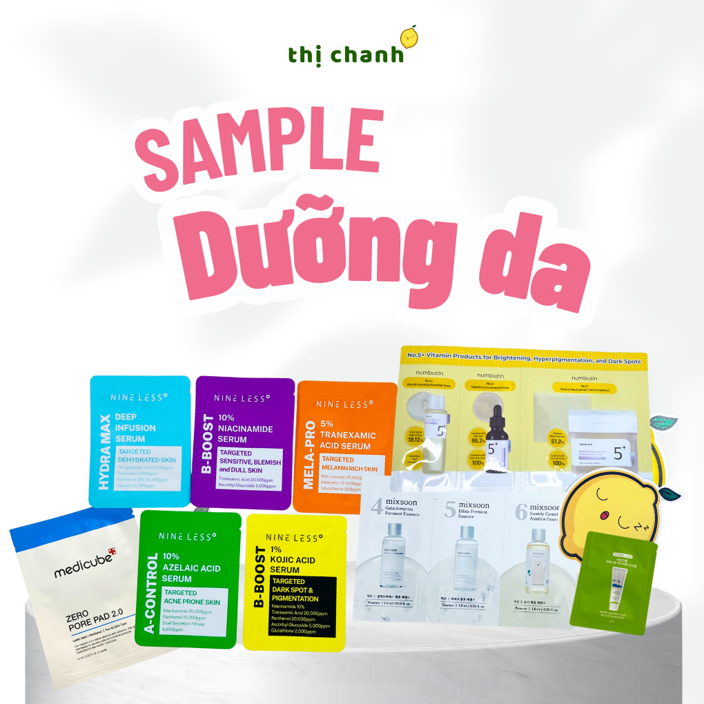 Sample Dưỡng Da Hàn Quốc Các Loại - Korean Skincare Samples