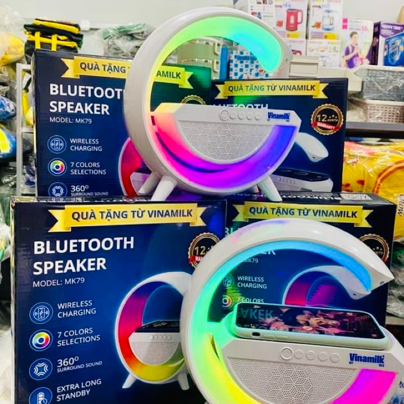Loa bluetooth vinamilk, đèn ngủ G