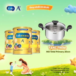 Bộ 3 sữa Bầu Enfamama A+ - Hương Chocolate 830g/lon