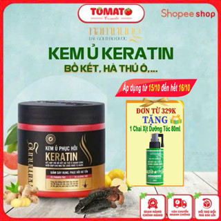 Kem ủ Keratin Thảo Dược Nam Nung hỗ trợ phục hồi tóc khô xơ giúp tóc chắc khỏe, suôn mượt