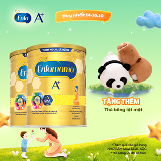Bộ 2 sữa Bầu Enfamama A+ - Hương Vanila 400g/lon