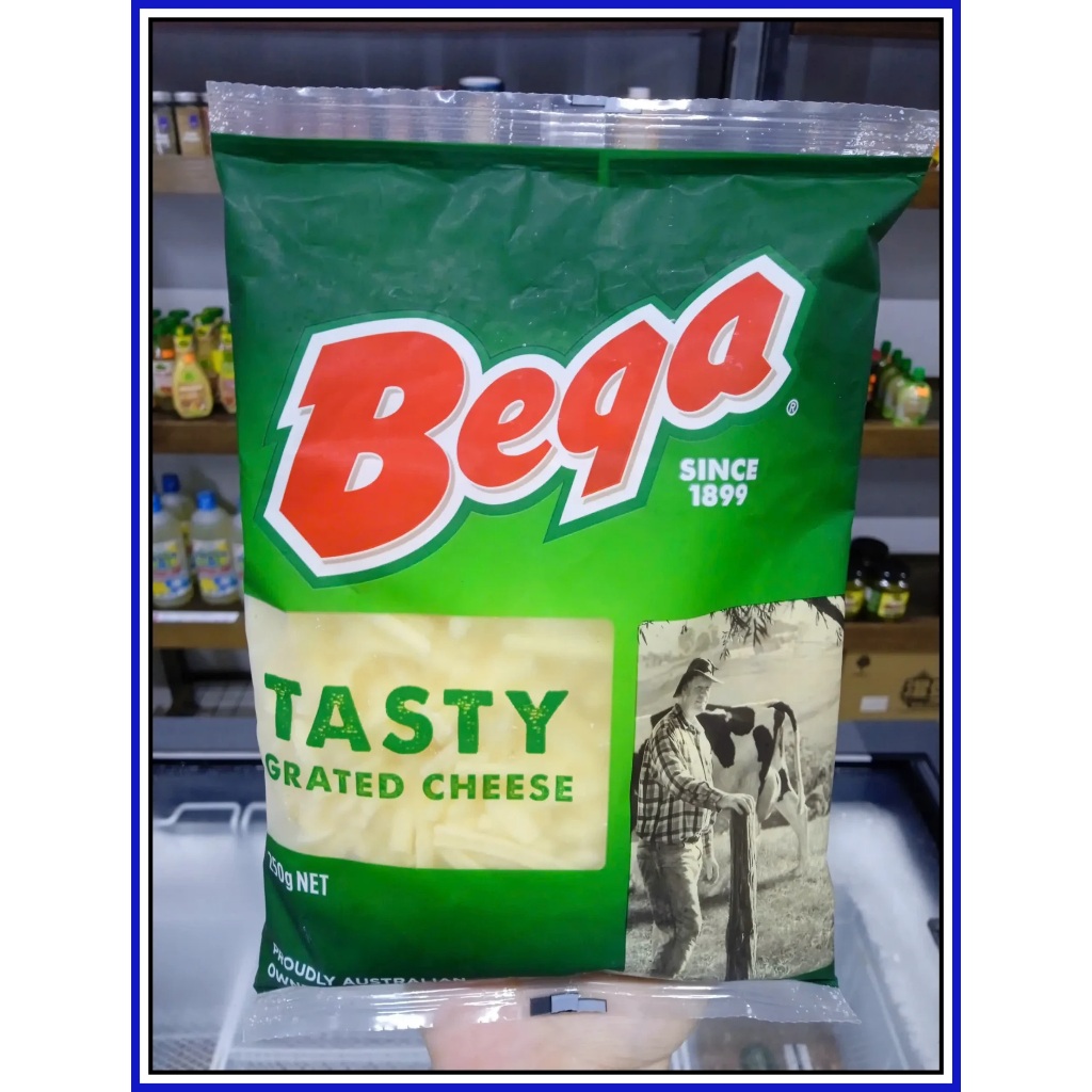 Bega Cheddar Grated Cheese Phô Mai Bào 250gram