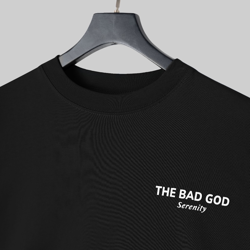 Áo Thun Big Size Cổ Tròn Nam Nữ The Bad God Serenity Áo Phông Cotton Syn Local Brand Form Boxy | BigBuy360 - bigbuy360.vn