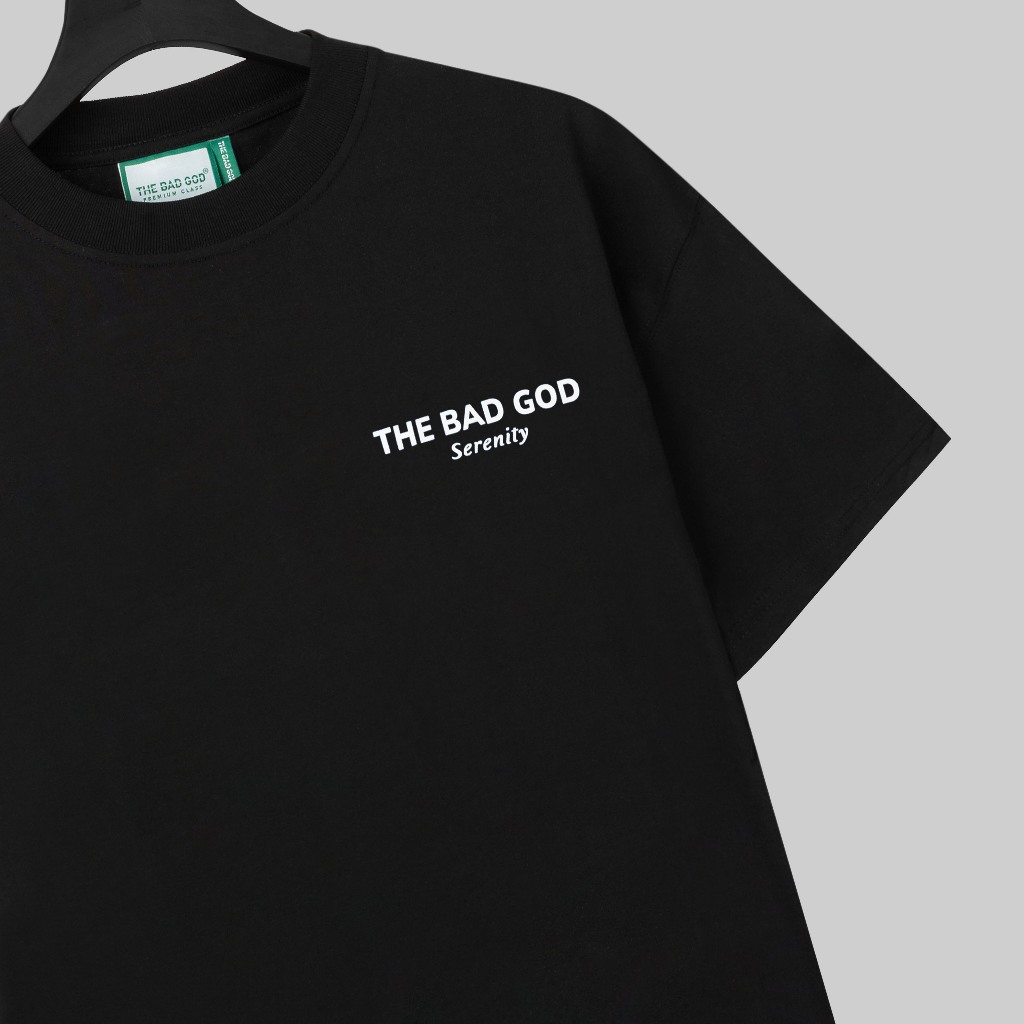 Áo Thun Big Size Cổ Tròn Nam Nữ The Bad God Serenity Áo Phông Cotton Syn Local Brand Form Boxy | BigBuy360 - bigbuy360.vn