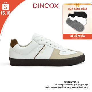 Giày Sneaker Da - GAT Shoes Nam Nữ DC36 White Dune Dincox Shoes