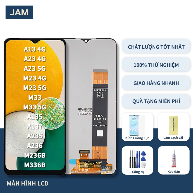 Dành Cho SAMSUNG Galaxy A13 4G A23 4G A23 5G M23 M33 A235F A135 A135F Màn hình LCD để thay thế