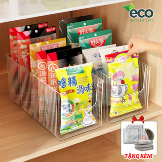   SẴN  Khay Nhựa Trong Suốt Đựng Gia Vị Nhà Bếp Hộp Đựng Đồ Đa Năng Ngăn Chia Tháo Rời Tiện Dụng 