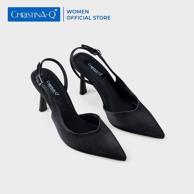 Giày Nữ Cao Gót Bít Mũi Nhọn CHRISTINA-Q GBN439H