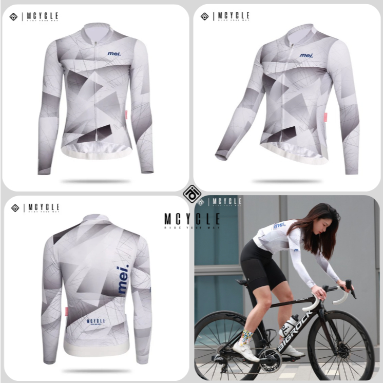 Áo tay dài nam nữ đi xe đạp MY257 chính hãng Mcycle