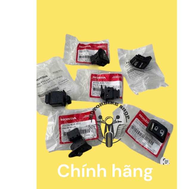 Nút công tắc xe air blade AB 125 2016-2019 35190K66V11 35170K60B01 35150K66V01 35200K03N31 35180K03N