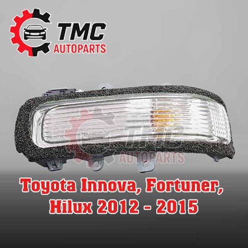 Đèn xi nhan gương chiếu hậu Toyota Innova, Fortuner, Hilux 2012 - 2015