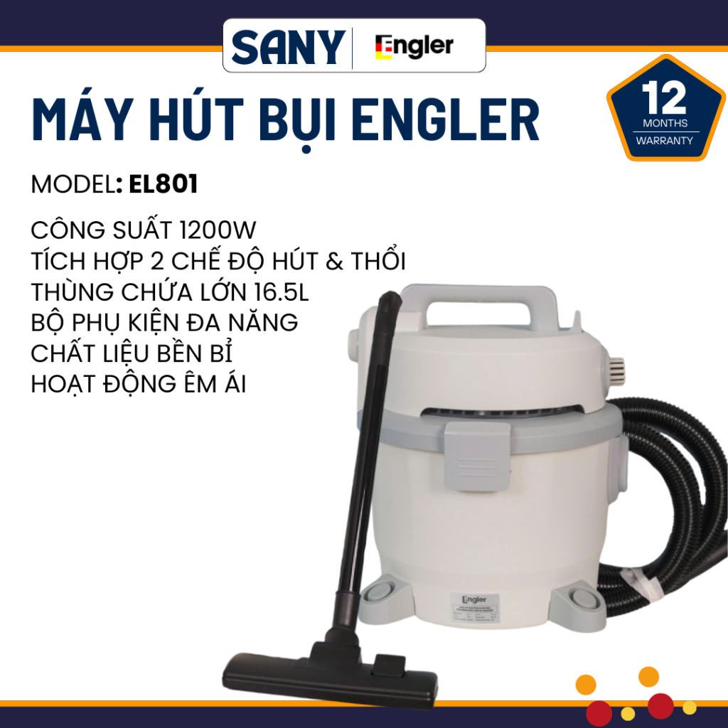 Máy hút bụi Engler EL801