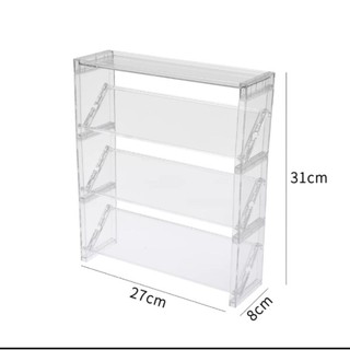 kệ đựng đồ mỹ phẩm, card, decor bàn... 3 tầng có nắp