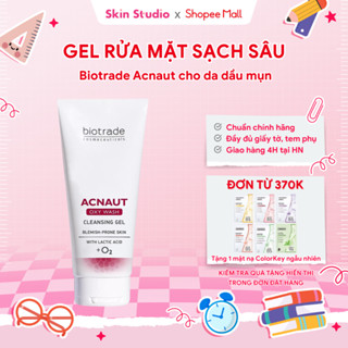 Sữa Rửa Mặt Dạng Gel Dành Cho Da Dầu Mụn Biotrade Acnaut Oxy Wash Cleansing Gel 50ml & 200ml