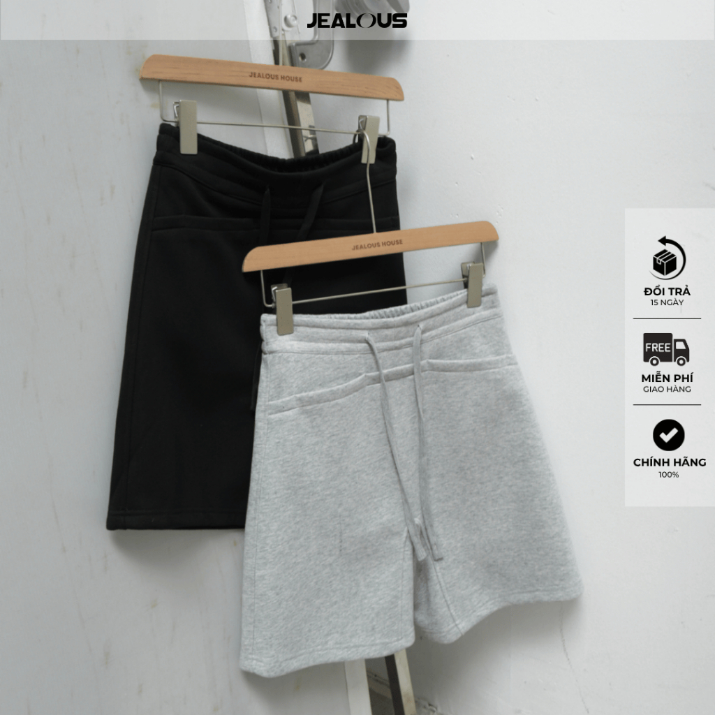 Zavi Short - Jealous House - Quần Baggy Short Nỉ Túi Ngang - 11242