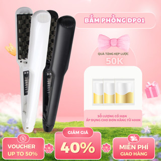 Máy Dập Phồng Dập Xù Chân Tóc Vuông Giúp Tạo Phồng Tạo Xù Tự Nhiên, Máy Tạo Kiểu Tóc Cho Tóc 5 Mức Nhiệt, An Toàn