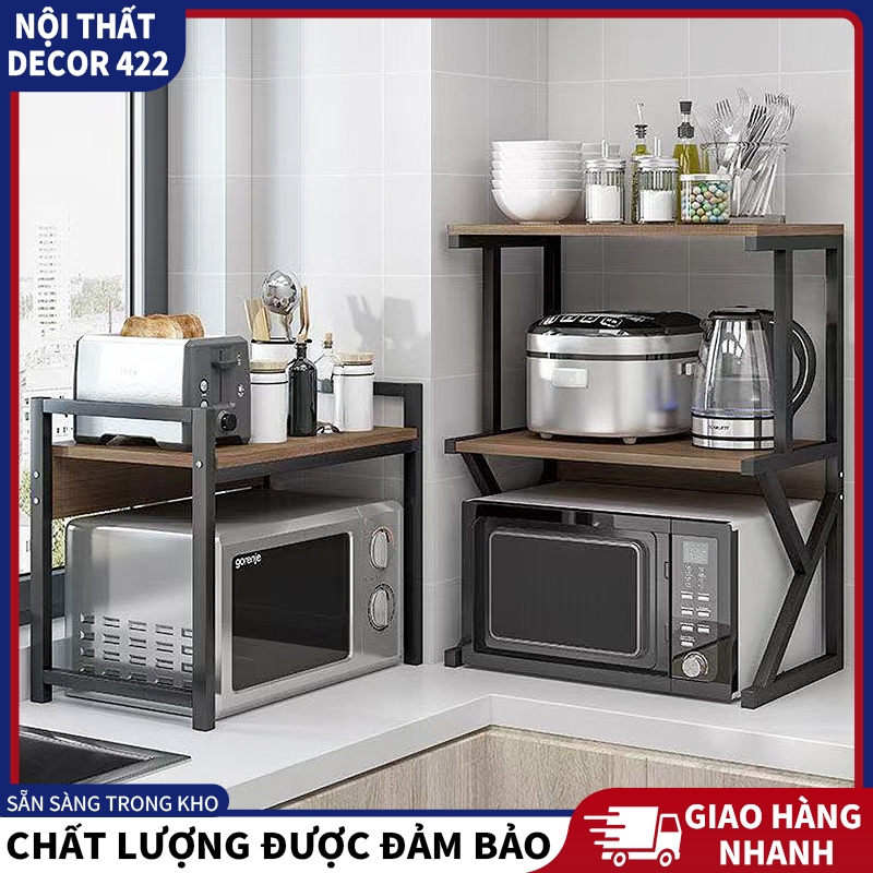 kệ lò vi sóng giá lò vi sóng Kệ Lò Vi Kệ kệ để lò vi sóng kệ để đồ nhà bếp kệ lò vi sóng kệ 2 tầng nhà bếp khung sắt kệ