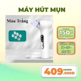Máy Hút Mụn Đầu Đen Cầm Tay Làm Nóng Hút Sạch Sâu Nang Lông Loại Bỏ Mụn Bã Nhờn Hiệu Quả Dụng Cụ Làm Sạch Lỗ Chân Lông