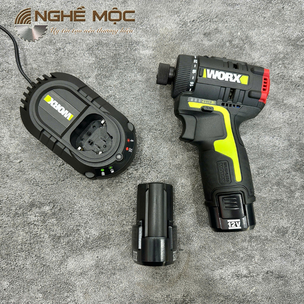 Máy vặn vít cầm tay 12V Worx WU129 BẢO HÀNH 12 THÁNG