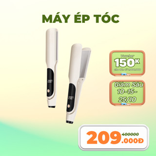 Máy Ép Tóc Mini Tự Động Hàn Quốc 3 in 1 Silky Duỗi Tóc Uốn Tóc Làm Tóc Xoăn Ion Âm Làm Nóng Siêu Nhanh 4 Mức Nhiệt