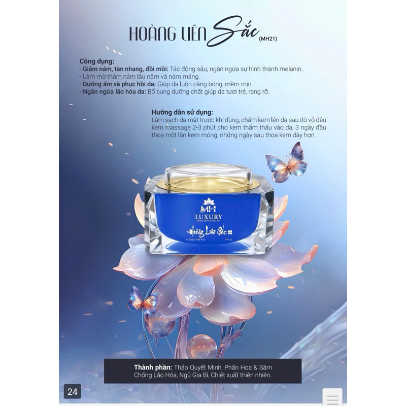 [MH21]_ HOÀNG lIÊN SẮC (siêu phẩm)MH BEAUTY SPA 20g