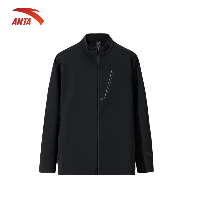 ANTA Nam Training Áo thể thao len Knitted Track Top 1524D7725S