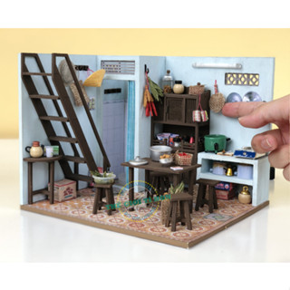 Mô hình gỗ lắp ráp DIY- BẾP CỦA MẸ -MÃ SP: TX02 (Sản phẩm chưa kèm keo)