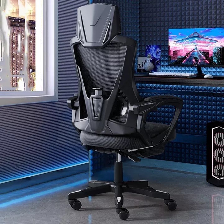 Ghế công thái học, ghế làm việc Multi Pro Fufutech Lưng lưới êm ái bảo vệ cột sống có gác chân ngồi chuẩn tư thế | BigBuy360 - bigbuy360.vn