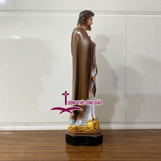 Tượng Thánh Giuse Thợ (Giuse Công Nhân) 40cm composite