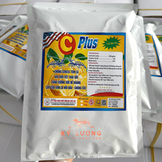 Vitamin C Plus Chống Stre.ss tôm cá khi thời tiết thay đổi, cấ/p cuu tôm nổi đầu gói 1kg