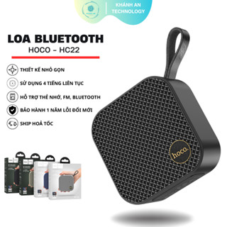 Loa Bluetooth Hoco Mini HC22, Công suất 5W, Nghe nhạc 4H, Hỗ trợ FM - Thẻ Nhớ - AUX, Bảo hành 1 năm