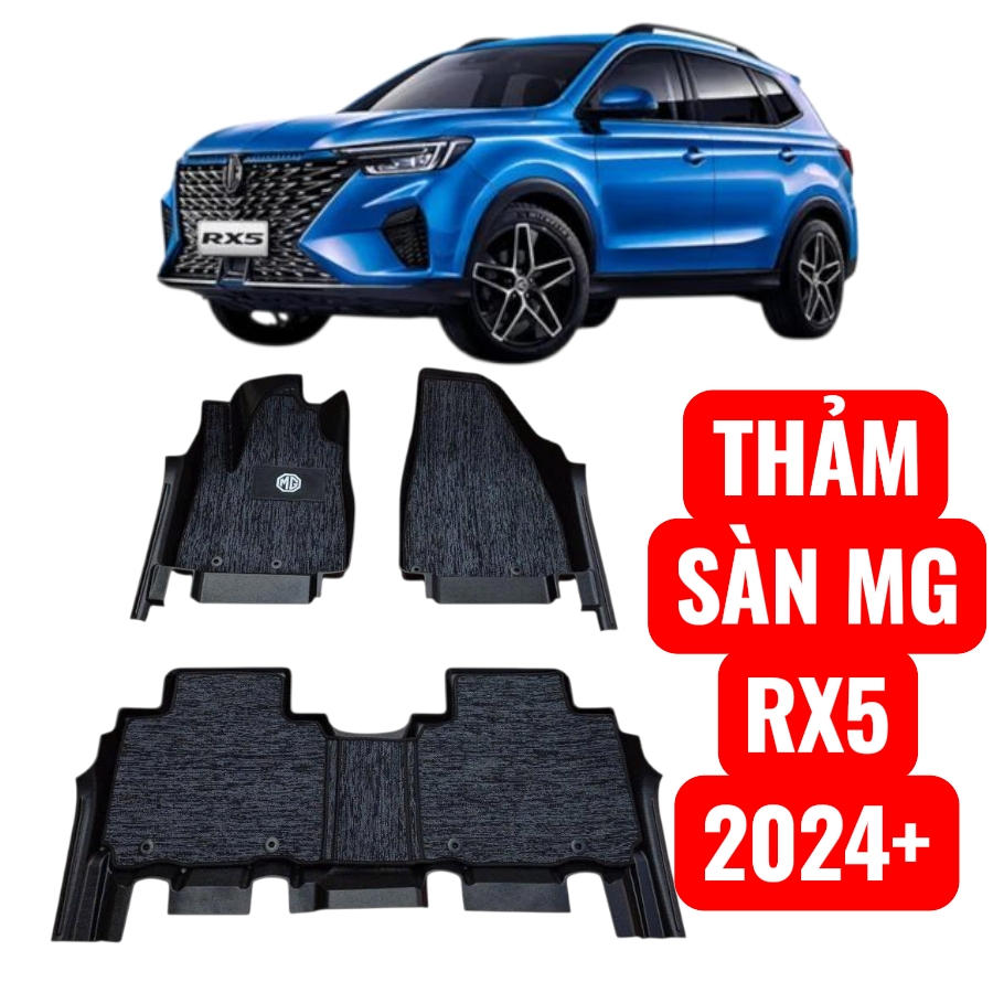 MG RX5 - Thảm  sàn MAXXCAR nhựa TPE NGUYÊN SINH đúc 5D tràn viền cho xe MG RX5 2024,2025+.