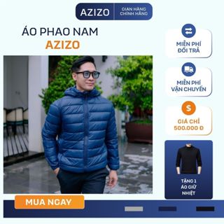 Áo Phao Nam Nữ AZIZO – Siêu Ấm, Nhẹ, Chống Gió, Thiết Kế Unisex Dễ Phối