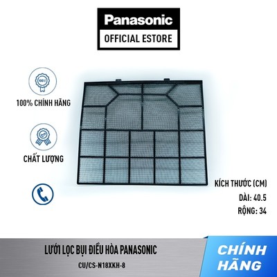 [SP Tách đơn] Lưới lọc bụi Điều hòa Panasonic CS-N18/N24XKH-8;CS-PU|XPU|WPU24XKH-8;CS-YZ18XKH-8 mã ACXD00-03070