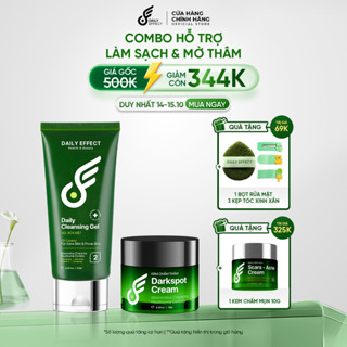 BỘ ĐÔI SỮA RỬA MẶT + KEM CHẤM THÂM DAILY EFFECT